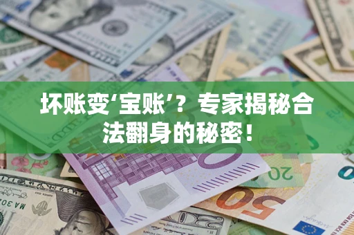 武汉坏账变‘宝账’？专家揭秘合法翻身的秘密！