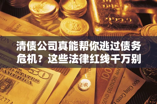 武汉清债公司真能帮你逃过债务危机？这些法律红线千万别踩